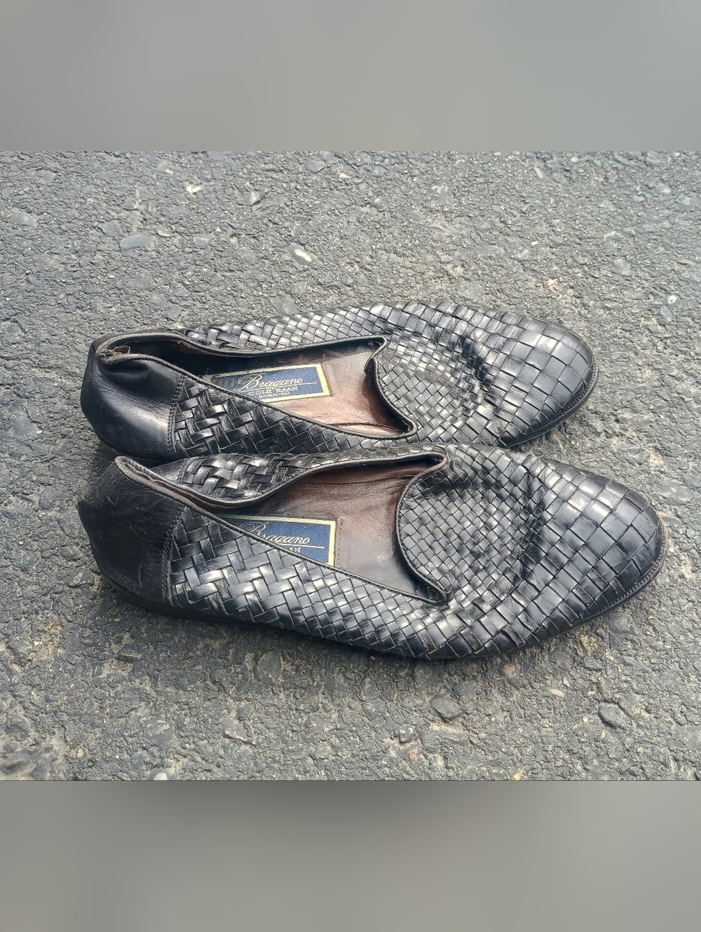 Bragano By Cole Haan Black Shoes Heavy Use